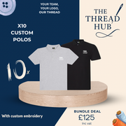 10 x Embroidered Polo Workwear Bundle