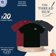20 x Embroidered T-Shirt Workwear Bundle