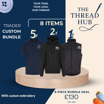8 x Embroidered Starter Workwear Bundle